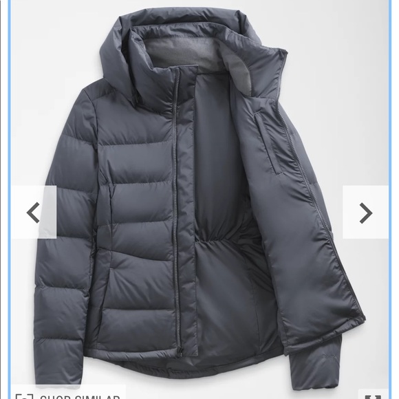 WOMENS NORTHFACE METROPOLIS JACKET VANDIS GREY. Size small. - Picture 3 of 4